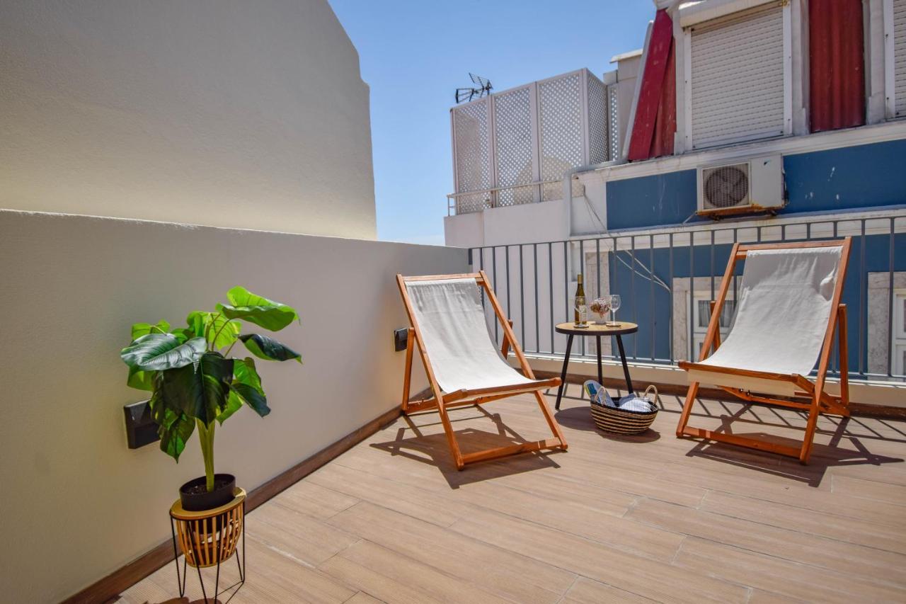 Central & Stylish 2 Bedroom Apartment W/ Balcony Cascais Ngoại thất bức ảnh